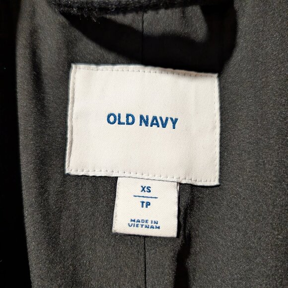 Old Navy funnel neck coat jacket black size XS - Picture 6 of 16